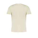 Fila Beige Cotton Men T-Shirt