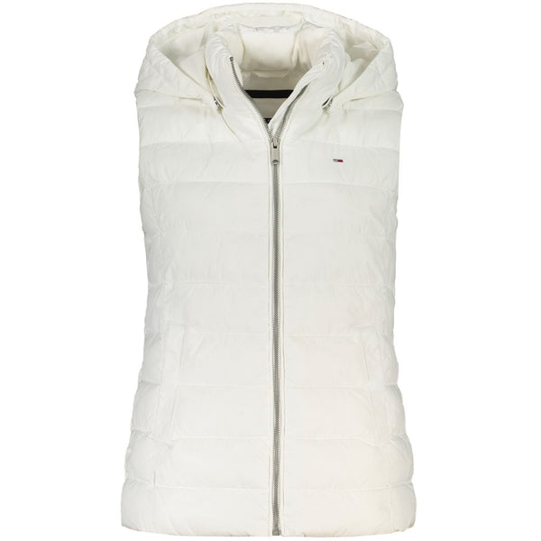 Tommy Hilfiger White Polyester Women Jacket