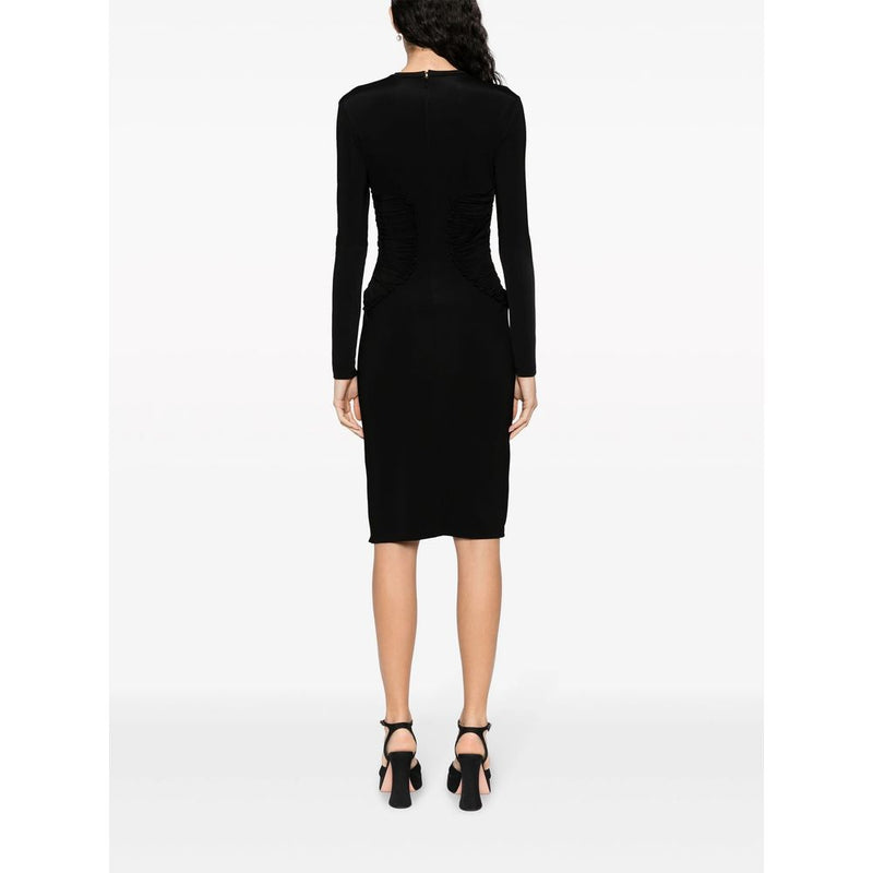 PINKO Black Viscose Dress