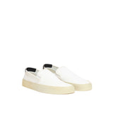 Saint Laurent White Cotton Sneaker