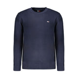 Tommy Hilfiger Blue Cotton Men Sweater