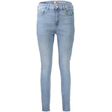 Tommy Hilfiger Light Blue Cotton Women Skinny Jean