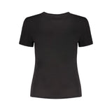 Tommy Hilfiger Black Cotton Tops & T-Shirt