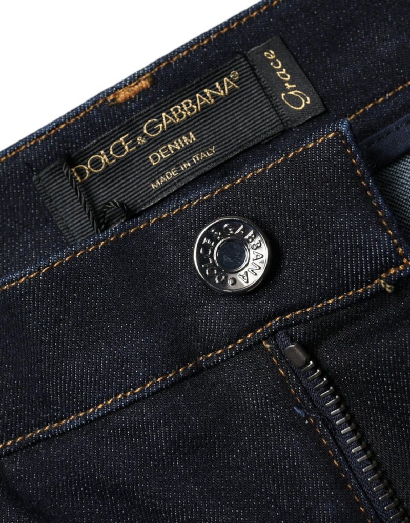 Dolce & Gabbana Black GRACE High Waist Skinny Denim Jeans