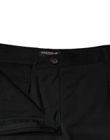 Dolce & Gabbana Black High Waist Tapered Pants