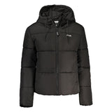 Fila Black Polyester Women Jacket