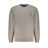 Lee Gray Cotton Men Sweater