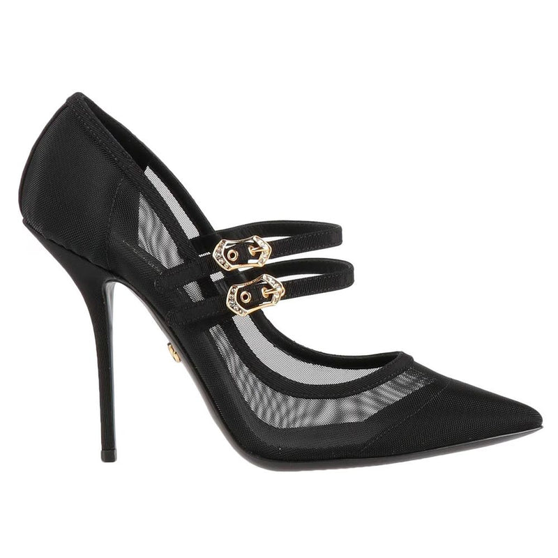 Dolce & Gabbana Black Polyamide Pump