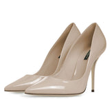 Dolce & Gabbana Beige Leather Di Calfskin Pump