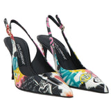 Dolce & Gabbana Multicolor Leather Di Calfskin Pump