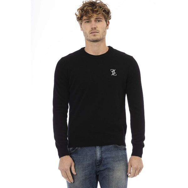 Billionaire Italian Couture Black Cashmere Sweater