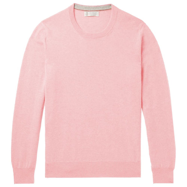 Brunello Cucinelli Pink Wool Sweater