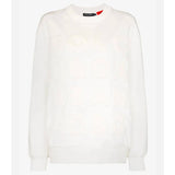 Dolce & Gabbana White Cotton Sweater