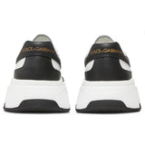 Dolce & Gabbana White Leather Di Calfskin Sneaker