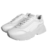 Dolce & Gabbana White Leather Di Calfskin Sneaker