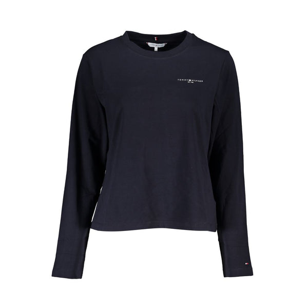 Tommy Hilfiger Blue Cotton Tops & T-Shirt