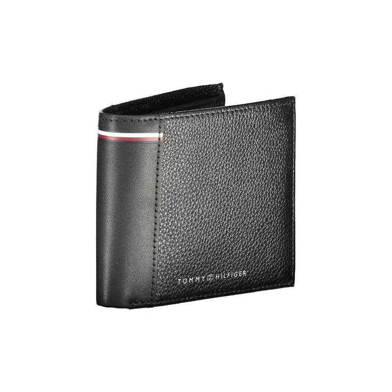 Tommy Hilfiger Black Leather Wallet