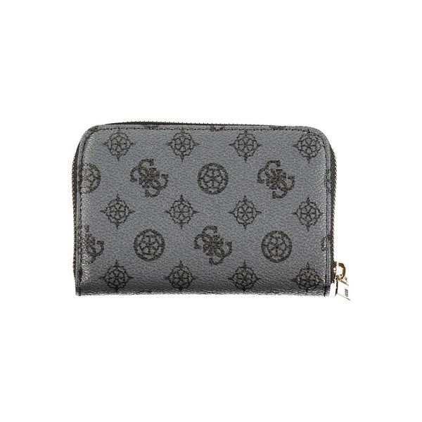 Guess Jeans Gray Polyethylene Wallet