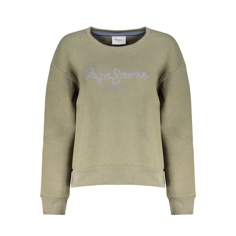 Pepe Jeans Green Cotton Sweater