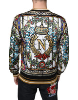 Dolce & Gabbana Multicolor Napoleon Pullover Men Sweatshirt Sweater