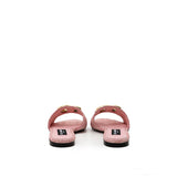 Dolce & Gabbana Pink Leather Sandal