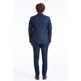 Baldinini Trend Blue Wool Suit