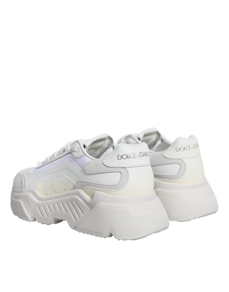 Dolce & Gabbana White Daymaster Low Top Sneakers Shoes