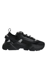 Dolce & Gabbana Black Daymaster Low Top Sneakers Shoes