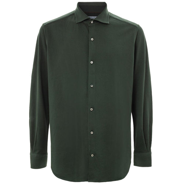 Loro Piana Green Cotton Shirt