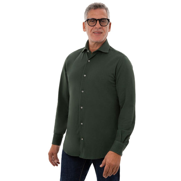 Loro Piana Green Cotton Shirt