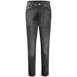 Calvin Klein Black Cotton Jeans & Pant