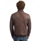 Roberto Pepe Luxury Brown ECOMONTONE Jacket