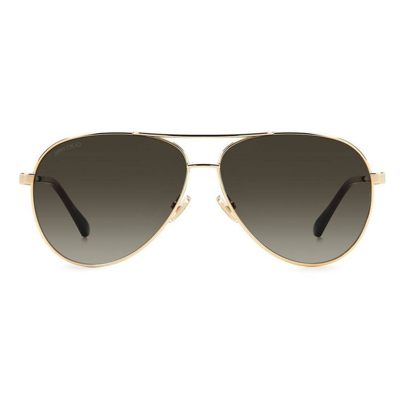 Jimmy Choo Gold Metal Sunglasses