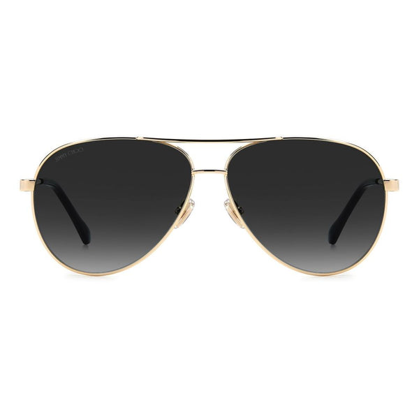 Jimmy Choo Gold Metal Sunglasses