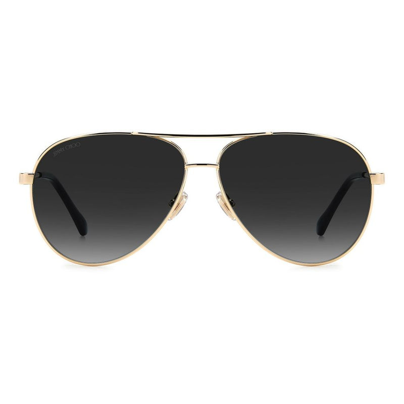 Jimmy Choo Gold Metal Sunglasses