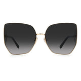 Jimmy Choo Gold Metal Sunglasses