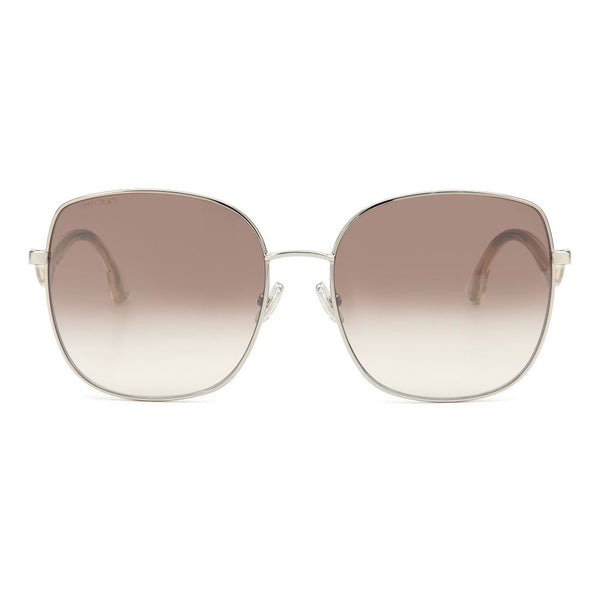 Jimmy Choo Gray Metal Sunglasses