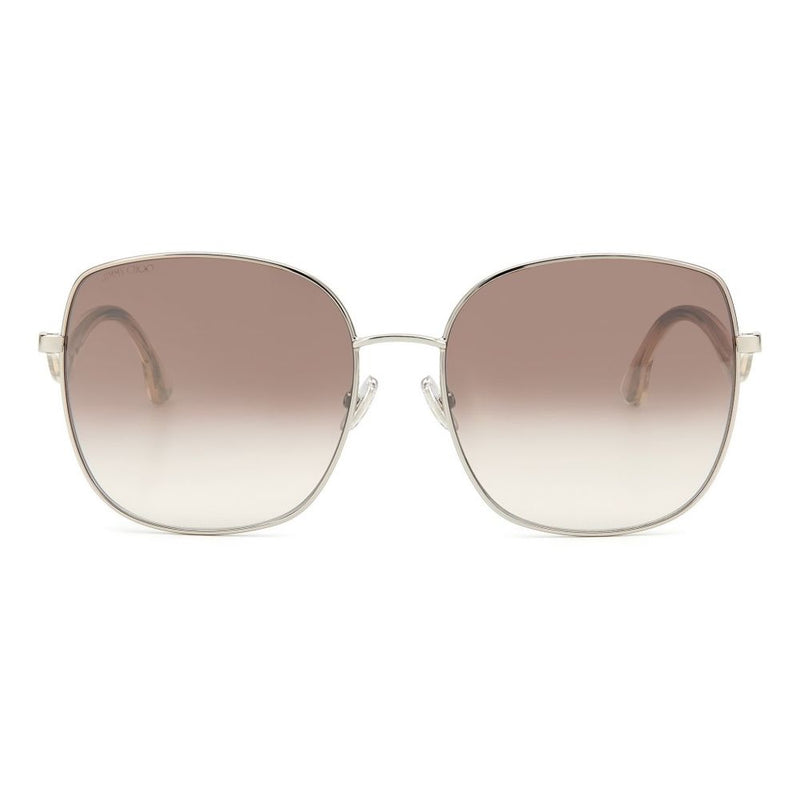 Jimmy Choo Gray Metal Sunglasses