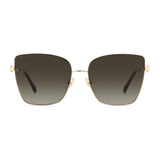 Jimmy Choo Gold Metal Sunglasses