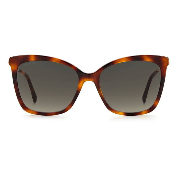 Jimmy Choo Brown Metal Sunglasses