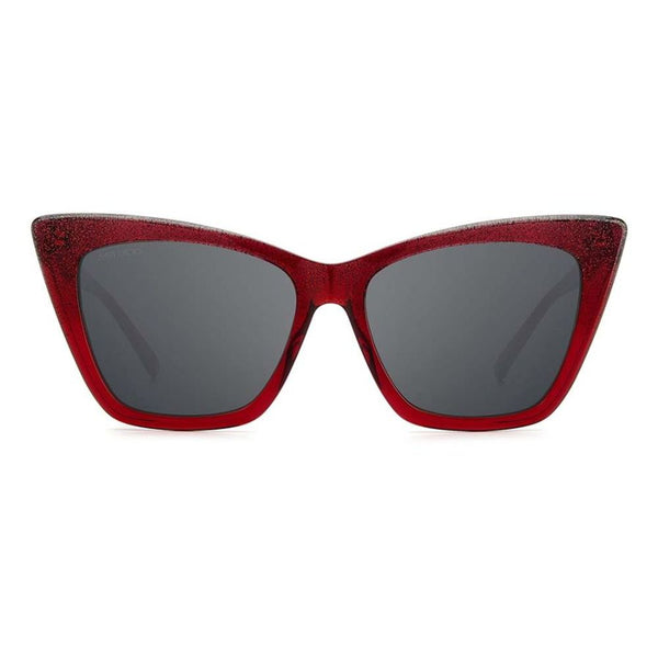 Jimmy Choo Red Acetate Sunglasses