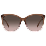 Jimmy Choo Brown Acetate Sunglasses