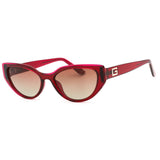 Guess Red Plastic Sunglasses