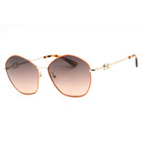 Guess Orange Metal Sunglasses