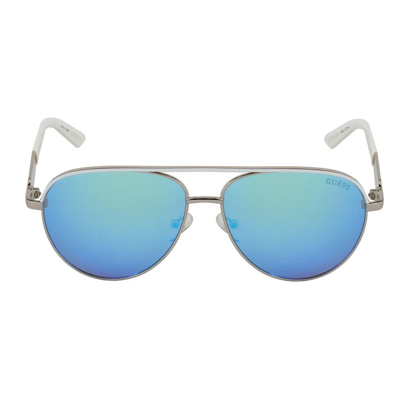 Guess Gray Metal Sunglasses