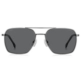 Hugo Boss Gray Metal Sunglasses