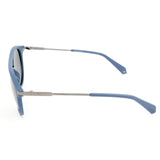 Polaroid Blue Metal Sunglasses