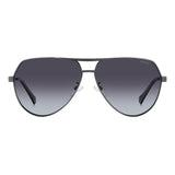 Polaroid Gray Metal Sunglasses