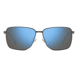 Polaroid Gray Metal Sunglasses