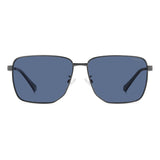 Polaroid Gray Metal Sunglasses